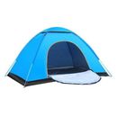 TONWIN Camping Tent for Familiy Fiberglass in Blue | 45.3 H x 55 W x 78.7 D in | Wayfair D0102HpsmXY7P8-XLL