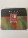 ARTEZA Colored Pencils, Professional Set of 48 Colors, Soft Wax-Based Cores