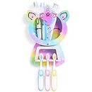 Kids Toothbrush Holder Wall Mounted, Unicorn Toothbrush and Toothpaste Holders for Bathrooms Accessories Organizer