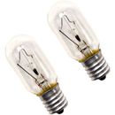 2-Pack 40W T8 40T8 E17 Base Light Bulbs compatible with Appliance Microwave Oven