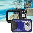 Vmotal GDC8026 Waterproof Digital Camera/ 8x Digital Zoom/ 21 MP/ 1080P FHD/ 2.8” TFT LCD Screen/Underwater Camera for Beginners/Kids/Children/Teenagers/Students/The Elderly