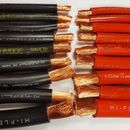 Flexible PVC Battery Welding Cable Black Red 110 - 500 A Amps Lengths 1 - 100M M