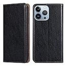 THYMYS Wallet Folio Case for Apple IPHONE6S, Premium PU Leather Slim Fit Cover for IPHONE6S, Cash Supporter, Horizontal Viewing Stand, Easy Take, Black
