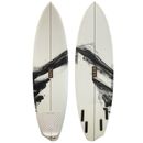 5'6" Album "Bom Dia" Lightly-Used Asymmetrical Groveler Shortboard Surfboard - (