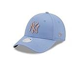 New Era York Yankees Fanaccessoire Damenkappe NY-Logo 9Forty Blau verstellbar Baseball - One-Size