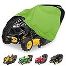 Riding Lawn Mower Cover with Bagger Attachment,Waterproof Heavy Duty Fits Up to 54”Mower Decks,600D Polyester Oxford UV and Water Resistant,Windproof Buckle Strapping Designed