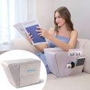 Arm Support Foam Cushion for Sitting Up in Bed - Bed Couch Reading Wedge Pillow