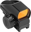 Feyachi RS-25 Reflex Sight with 4 Reticles Patterns Red Dot Sight Optical 20mm Pic Rail