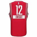 adidas Dwight Howard Houston Rockets NBA Men's Red 2014 Christmas Day Swingman Climacool Jersey (L)