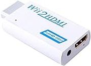 Tobo - Wii to hdmi Converter,wii to hdmi Adapter, wii to hdmi1080p 720p Connector Output Video & 3.5mm Audio.(White) TD-314GA