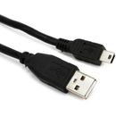 Hosa USB-206AM High-speed USB Type A to Mini-B Cable - 6 foot