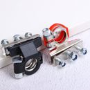 1Pair 12V Automotive Car Top Post Battery Terminals Wire Cable Clamp Terminal-wf