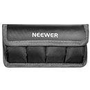 Neewer DSLR Battery Bag/Holder/Case for AA Battery and lp-e6/ lp-e8/ lp-e10/ lp-e12/ en-el14/ en-el15/ fw50/ f550 and More, Suitable for Battery of Nikon D800, Canon 5DMKIII, Sony A77