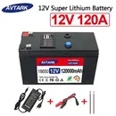 12V Batterie 120Ah 18650 lithium-batterie pack akku für solar energie elektrische fahrzeug batterie