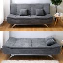 Modern 3 Seater Sofa Sofabed Recliner Sofa Bed Double Sleeper Couch Settee Bed