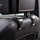 CHARMCHIC 4-Pack Car Vehicle Back Seat Headrest Hook Hanger Storage for Purse Groceries Bag Handbag