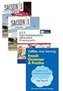 Saison: 1 Cahier d'activites (A1+) - CD + Livre de l'eleve (A1+) - DVD-Rom + ELI Picture Dictionary - CD + Collins Easy Learning French Grammar Practice (Set of 4 books)
