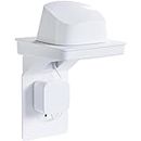 ECHOGEAR Outlet Shelf for Standard Outlets - Next-Gen Design with Built in-Cord Storage & Room for Bulky Plugs - Quick Install with Included Hardware