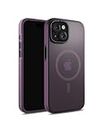 DailyObjects Purple Nimbus Magnetic Protective Case Cover Compatible with iPhone 13 | Camera & Body Protection | Anti Shock, Scratch Resistant | Precise Cutouts & Modern Design | Wireless Charging