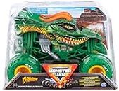 Monster Jam, Official Dragon Monster Truck, Collector Die-Cast Vehicle, 1:24 Scale, Kids Toys for Children Ages 3 and up