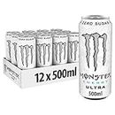 Monster Energy - Ultra White Zero Sugar - 12x 500ml