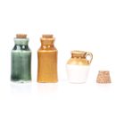 1:12 Dollhouse Miniature Ceramics Jar Saisoning Jar Kitchen Toy Home Dec7H
