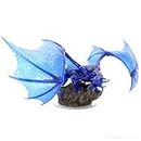 WizKids DandD Icons of The Realms: Sapphire Dragon Premium Figure
