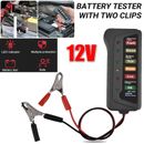 Digital Car Battery Alternator Tester 12V Load Automotive Analyzer Voltage Tool