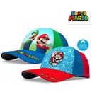 Boys Girls Kids Super Mario Summer Sun Baseball Cap Hat 100% Cotton Age 4-9Years
