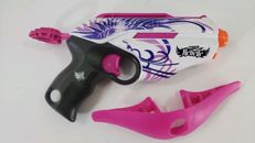 Nerf Rebelle Pink Crush Star Shot RARE Foam Dart Gun TESTED Bow Arms blaster toy