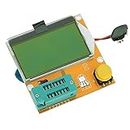 LCR-T4 Transistor-Tester von HiLetgo® - Inklusive: LCD-Display, Diode/Triode-Kapazität, ESR Meter Mos, PNP-, NPN-, SCR-Induktivität, DIY 9 V 12864 LCD