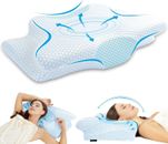 Soft Cervical Pillow for Neck Pain Relief Odorless Memory Foam Pillows Ergonomic