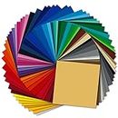 ORACAL Oracal-651-61 Starter Pack 651 12" X 12" Self Adhesive Vinyl Sheets. (61 Colors). for Cricut, Silhouette Cameo, Craft Cutters, Assortment, Count