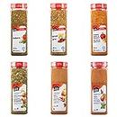 Club House, Quality Natural Herbs & Spices, Seasoning Pack, 6 Count