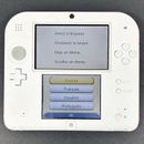Nintendo 2DS Launch Edition 4GB White & Red Handheld System W/ Stylus No Charger