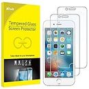 JETech Screen Protector for iPhone 6 and iPhone 6s, Tempered Glass Film, 2-Pack