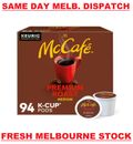 McCafe Premium Roast Medium 94 K-Cup Pods - Keurig Coffee Pods Capsules 921g NEW