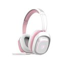 SADES Gaming-Headset "Carrier SA-203" Kopfhörer kabellos, Stereo, Over Ear, Bluetooth 5.0, 2,4G, 3,5 mm pink (weiß, pink) Gaming Headset