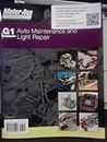 By Motor Age Staff ASE G1 Study Guide - Auto Maintenance and Light Repair (Motor Age Training) [Paperback]