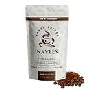 Navees 100 percent Arabica Coffee Bean | Freshly Roasted coffee bean | Single Origin Coffee bean | Specialty coffee bean | Medium roast Coffee bean | 250 gm