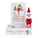 The The Elf on the Shelf UNA Tradición Navideña Spanish Language Book & Blue-Eyed Boy Scout Elf