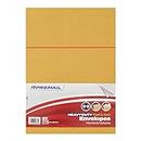Premier Stationery C4 Envelopes, Heavy Duty, Peel & Seal Manilla Document Storage, Stationary Supplies, Ideal for Brochures, Invoices & Catalogues, Office Stationary, 110gsm (Pack of 20)
