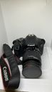 Canon EOS Rebel T7 DSLR Camera EF-S 18-55mm and EF 75-300mm