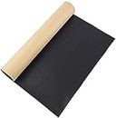 STRATIZE Black Lather Adhesive Leather Repair Patch for Upholstery Leather Repair Tape, Self-Adhesive Genuine Leather Patch 30 X 60 Patch Leather Adhesive for Sofa (Black)
