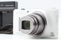 [N COMO NUEVA] Cámara digital compacta Nikon COOLPIX S9400 18,1 mega píxeles blanca de JAPÓN 117