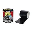 Swimero,Waterproof Flex Tape,Seal Repair Tape, Super Strong Adhesive Sealant Tape to Stop Leakage of Kitchen Sink/toilet Tub, leak stop, stop leak tape, Black 4" X 5' (Medium)(1)