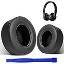 T Tersely Replacement Ear Pads Cushions,Earpads for Beats by Dr. Dre Solo 2 & Solo 3 Wireless Replace Earpad/Ear Cushion/Ear Pad Cover Memory Foam Leather