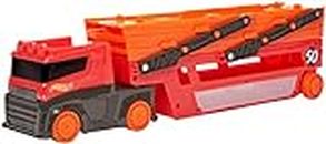Hot Wheels Méga Transporteur, Camion pour Transporter jusqu'à 50 Petites Voitures, Jouet pour Enfant, GHR48