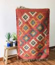 Alfombra tradicional Kilim vintage alfombra natural tejida a mano de lana yute alfombra