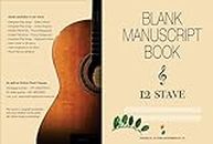Six String Entertainment Pvt Ltd Music manuscript Book- 12 stave: 100 pages, 50 Sheet (Leaves)